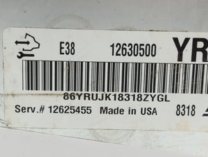 2009 Gmc Sierra 1500 PCM Engine Control Computer ECU ECM PCU OEM P/N:12625455 12630500 Fits Fits 2010 OEM Used Auto Parts