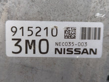 2018-2019 Nissan Pathfinder PCM Engine Control Computer ECU ECM PCU OEM P/N:BED40A-300 A2 237F0 9PJ1A Fits Fits 2018 2019 2020 OEM Used Auto Parts