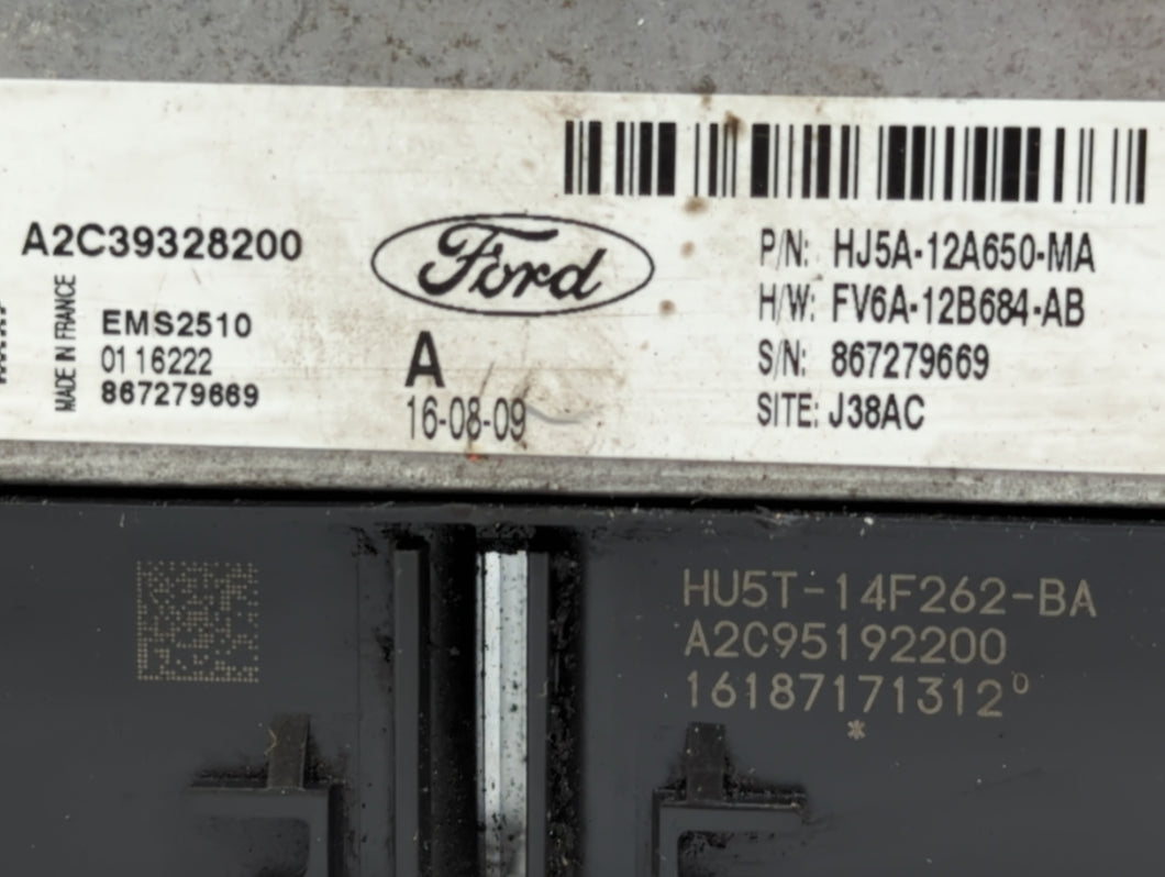 2017-2019 Ford Escape PCM Engine Control Computer ECU ECM PCU OEM P/N:FV6A-12B684-AB HJ5A-12A650-MA Fits Fits 2017 2018 2019 OEM Used Auto Parts