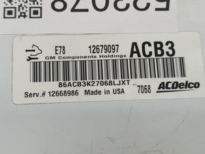 2017-2021 Buick Encore PCM Engine Control Computer ECU ECM PCU OEM P/N:12668986 12679097 Fits Fits 2017 2018 2019 2020 2021 OEM Used Auto Parts