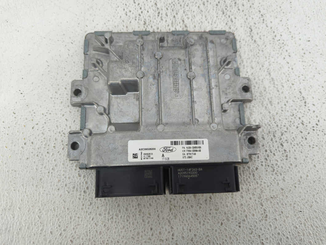 2017-2019 Ford Escape PCM Engine Control Computer ECU ECM PCU OEM P/N:FV6A-12B684-AB HJ5A-12A650-MA Fits Fits 2017 2018 2019 OEM Used Auto Parts