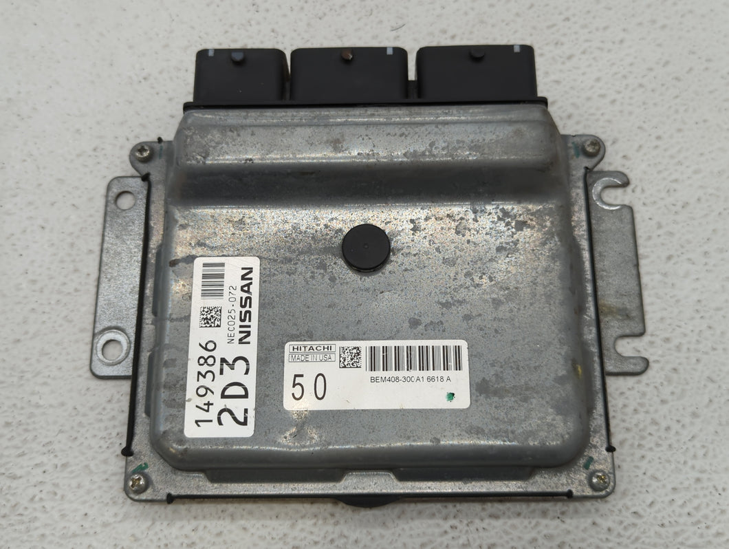 2016-2017 Nissan Altima PCM Engine Control Computer ECU ECM PCU OEM P/N:\ BEM408-300 Fits Fits 2016 2017 OEM Used Auto Parts