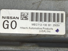 2011-2013 Nissan Altima PCM Engine Control Computer ECU ECM PCU OEM P/N:MEC112-130 B1 Fits Fits 2011 2012 2013 OEM Used Auto Parts