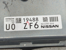 2018-2020 Nissan Rogue PCM Engine Control Computer ECU ECM PCU OEM P/N:NEC039-644 Fits Fits 2018 2019 2020 OEM Used Auto Parts