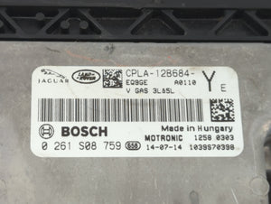 2013-2017 Jaguar Xf PCM Engine Control Computer ECU ECM PCU OEM P/N:CPLA-12B684-YE Fits Fits 2013 2014 2015 2016 2017 2018 2019 OEM Used Auto Parts