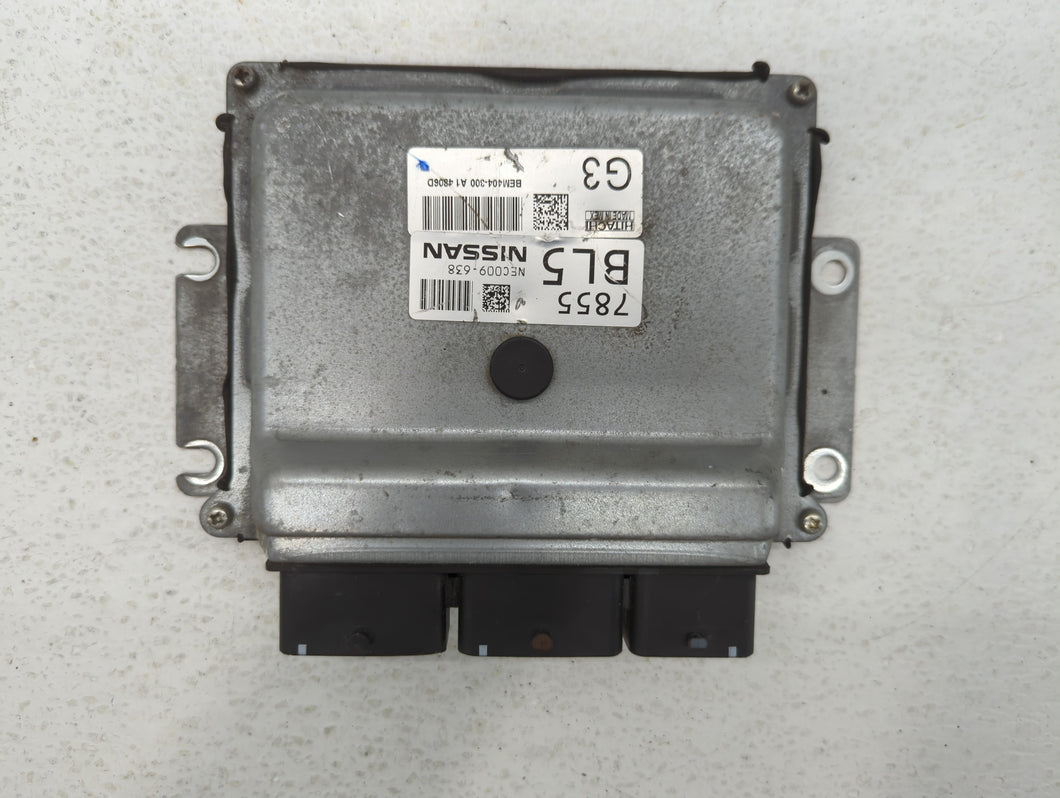 2013-2015 Nissan Sentra PCM Engine Control Computer ECU ECM PCU OEM P/N:NEC009-638 Fits Fits 2013 2014 2015 OEM Used Auto Parts