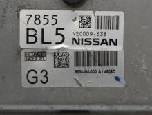 2013-2015 Nissan Sentra PCM Engine Control Computer ECU ECM PCU OEM P/N:NEC009-638 Fits Fits 2013 2014 2015 OEM Used Auto Parts