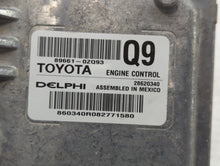 2017-2019 Toyota Corolla PCM Engine Control Computer ECU ECM PCU OEM P/N:89661-0ZQ93 Fits Fits 2017 2018 2019 OEM Used Auto Parts