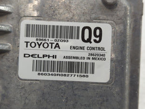 2017-2019 Toyota Corolla PCM Engine Control Computer ECU ECM PCU OEM P/N:89661-0ZQ93 Fits Fits 2017 2018 2019 OEM Used Auto Parts