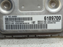 2016-2017 Chrysler 200 PCM Engine Control Computer ECU ECM PCU OEM P/N:P68258531AA Fits Fits 2016 2017 OEM Used Auto Parts