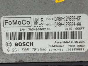 2013 Lincoln Mkt PCM Engine Control Computer ECU ECM PCU OEM P/N:DA8A-12B684-AA DA8A-12A650-KF Fits OEM Used Auto Parts