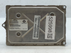 2012 Chrysler 200 PCM Engine Control Computer ECU ECM PCU OEM P/N:P05150652AA Fits OEM Used Auto Parts