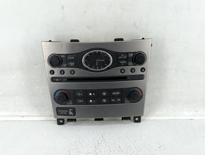 2015 Infiniti G37 Radio Control Panel