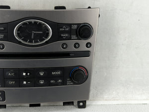 2015 Infiniti G37 Radio Control Panel