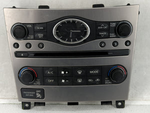 2015 Infiniti G37 Radio Control Panel