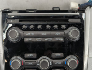 Nissan Pathfinder Radio Control Panel