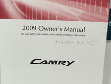 2009 Toyota Camry Owners Manual Book Guide OEM Used Auto Parts