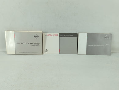 2011 Nissan Altima Owners Manual Book Guide OEM Used Auto Parts