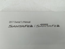 2017 Hyundai Santa Fe Owners Manual Book Guide OEM Used Auto Parts