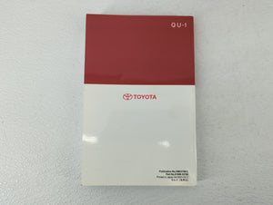 2009 Toyota Camry Owners Manual Book Guide OEM Used Auto Parts