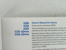 2012 Bmw 528i Owners Manual Book Guide OEM Used Auto Parts