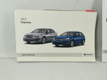 2013 Subaru Impreza Owners Manual Book Guide OEM Used Auto Parts