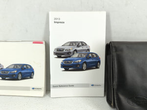 2013 Subaru Impreza Owners Manual Book Guide OEM Used Auto Parts