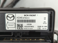 2014 Mazda 3 Fusebox Fuse Box Panel Relay Module P/N:KD45-675X0 C BHR1-66767 Fits OEM Used Auto Parts