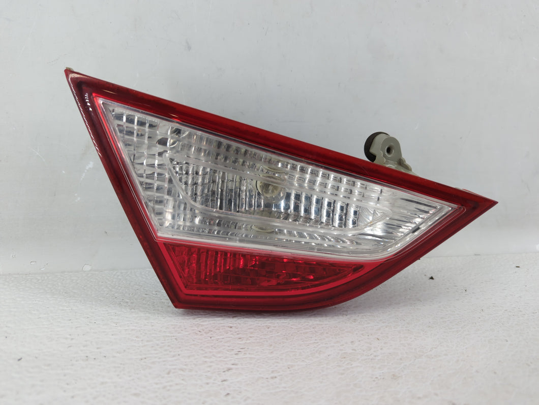 2011-2014 Hyundai Sonata Tail Light Assembly Driver Left OEM P/N:92403-3Q Fits Fits 2011 2012 2013 2014 OEM Used Auto Parts