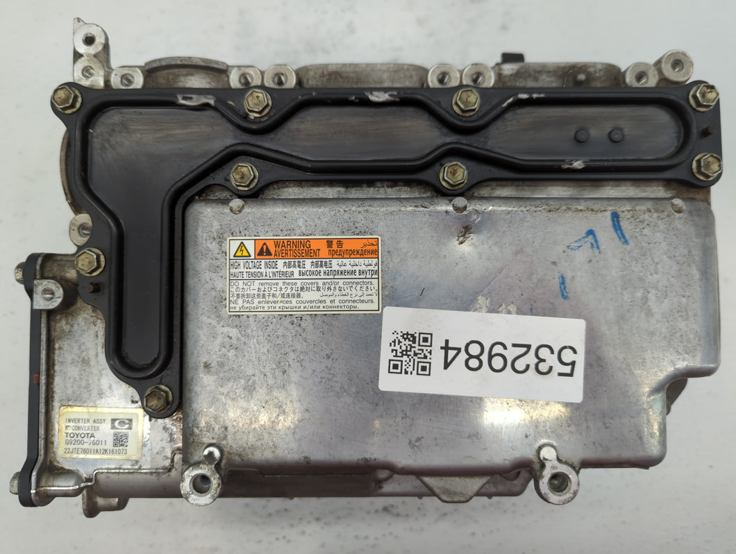 2013 Lexus Ct200h Hybrid DC Synergy Drive Power Inverter P/N:G9200-76011 Fits OEM Used Auto Parts