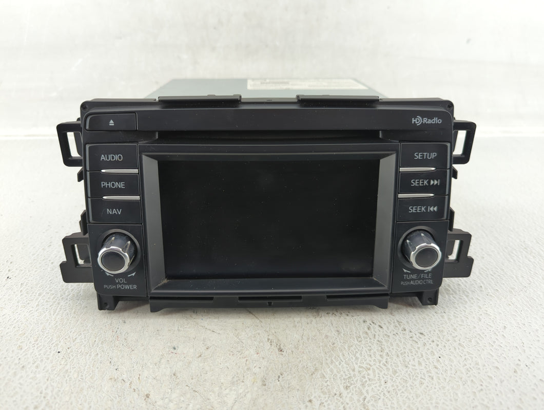 2015 Mazda 6 Radio AM FM Cd Player Receiver Replacement P/N:GJS2 66 DV0C GJS2 66 DV0B Fits OEM Used Auto Parts