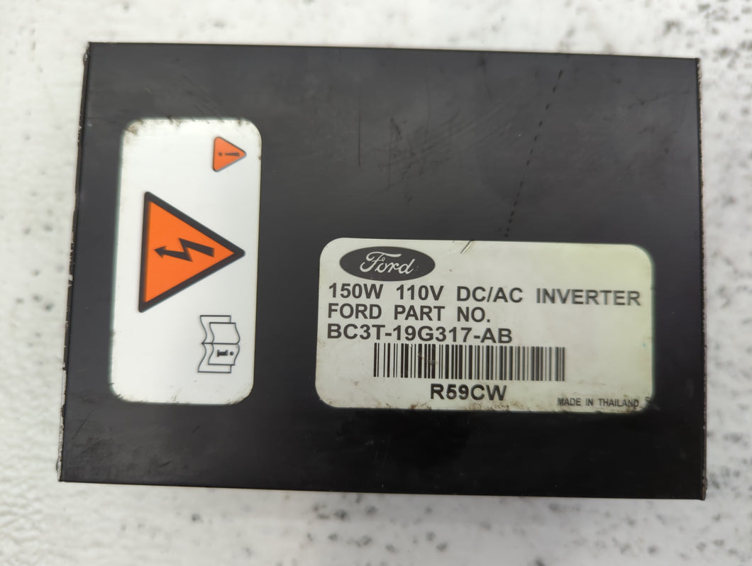 2011-2016 Ford F-250 Super Duty Hybrid DC Synergy Drive Power Inverter P/N:BC3T-19G317-AB Fits Fits 2011 2012 2013 2014 2015 2016 OEM Used Auto Parts