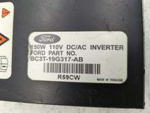 2011-2016 Ford F-250 Super Duty Hybrid DC Synergy Drive Power Inverter P/N:BC3T-19317-AB Fits Fits 2011 2012 2013 2014 2015 2016 OEM Used Auto Parts