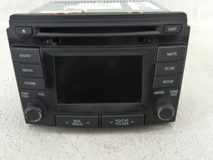 2014 Hyundai Sonata Radio AM FM Cd Player Receiver Replacement P/N:96180-3Q8004X Fits OEM Used Auto Parts