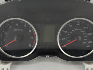 2014 Subaru Forester Instrument Cluster Speedometer Gauges P/N:85002SG030 Fits OEM Used Auto Parts