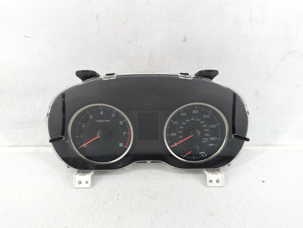 2016 Subaru Xv Instrument Cluster Speedometer Gauges P/N:85004FJ170 Fits OEM Used Auto Parts