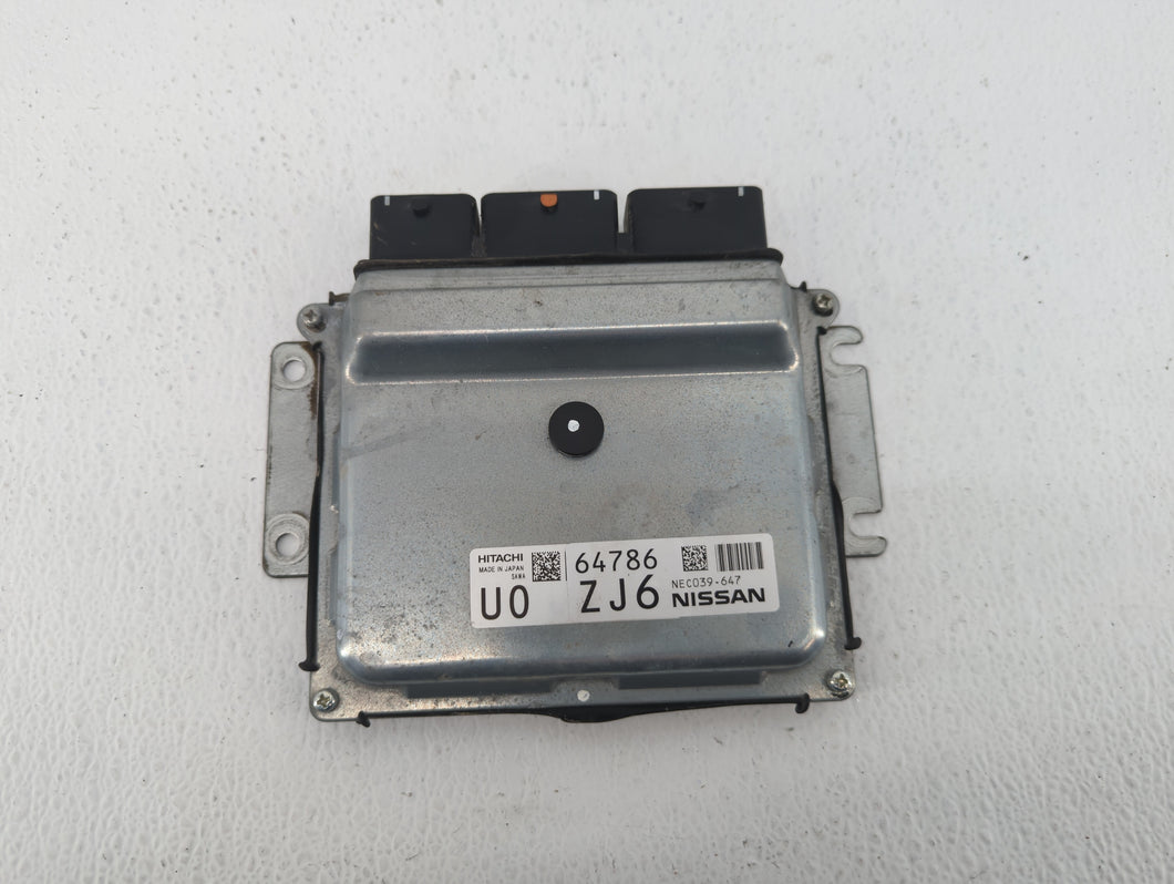 2018-2020 Nissan Rogue PCM Engine Control Computer ECU ECM PCU OEM P/N:NEC039-644 Fits Fits 2018 2019 2020 OEM Used Auto Parts