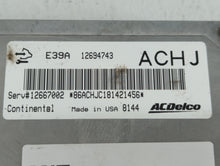 2017-2019 Cadillac Xts PCM Engine Control Computer ECU ECM PCU OEM P/N:12667002 12694743 Fits Fits 2017 2018 2019 2020 OEM Used Auto Parts