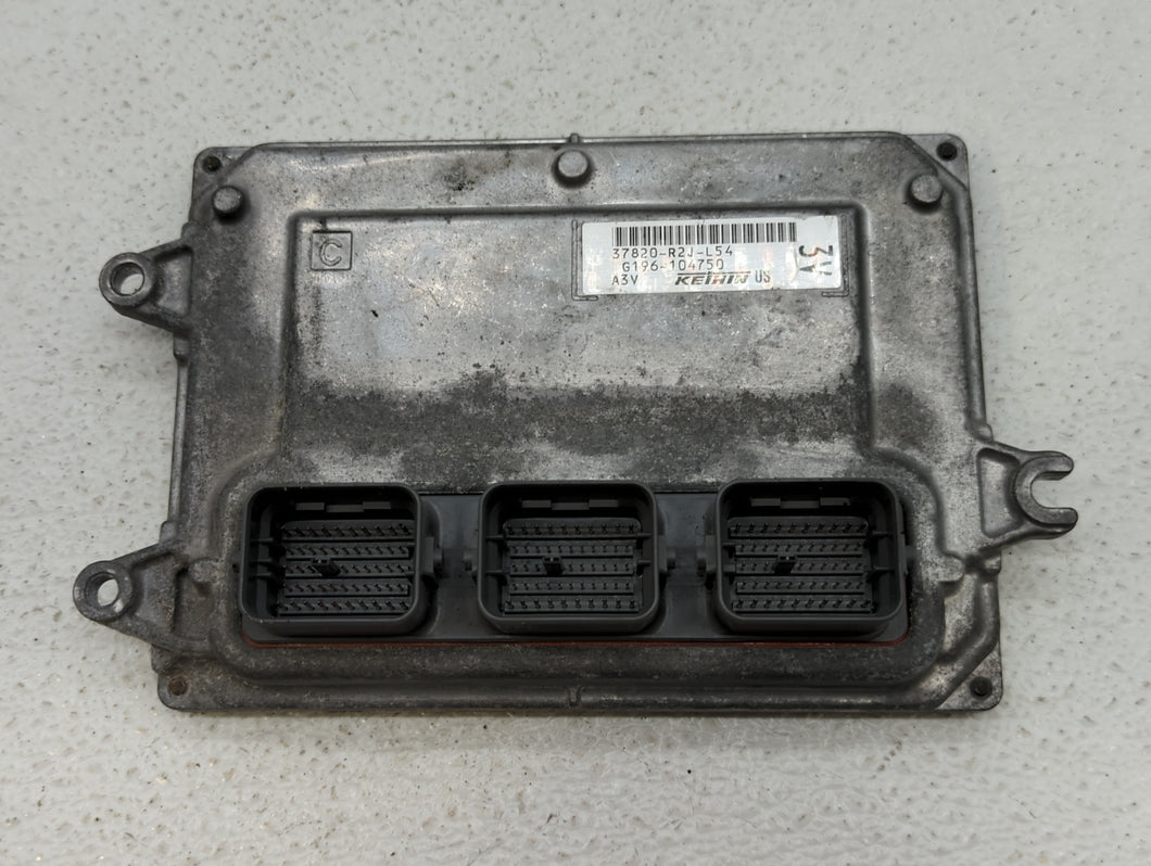 2014-2015 Honda Civic PCM Engine Control Computer ECU ECM PCU OEM P/N:G196-104750 37820-R2J-L54 Fits Fits 2014 2015 OEM Used Auto Parts