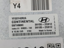 2011-2015 Hyundai Sonata PCM Engine Control Computer ECU ECM PCU OEM P/N:39105-2G912 39155-2G912 Fits OEM Used Auto Parts