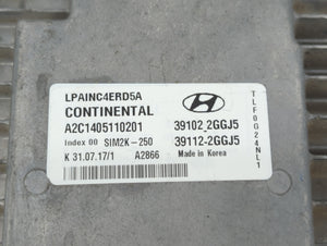 2018-2019 Hyundai Sonata PCM Engine Control Computer ECU ECM PCU OEM P/N:39112-2GGJ5 39112-2GGK5, 39102-2GGK5 Fits Fits 2018 2019 OEM Used Auto Parts