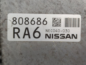 2013-2015 Nissan Sentra PCM Engine Control Computer ECU ECM PCU OEM P/N:NEC040-030 808686 Fits Fits 2013 2014 2015 OEM Used Auto Parts