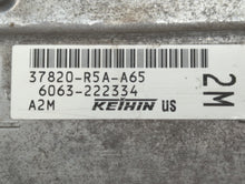 2012-2014 Honda Cr-V PCM Engine Control Computer ECU ECM PCU OEM P/N:6063-222334 37820-R5A-A65 Fits Fits 2012 2013 2014 OEM Used Auto Parts