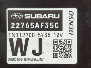 2015 Subaru Legacy PCM Engine Control Computer ECU ECM PCU OEM P/N:22765AF35C 22765AF36C Fits OEM Used Auto Parts