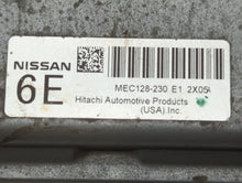 2013 Nissan Pathfinder PCM Engine Control Computer ECU ECM PCU OEM P/N:MEC128-230 E1 MEC128-230 F1 Fits OEM Used Auto Parts