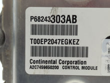 2018 Dodge Ram 1500 PCM Engine Control Computer ECU ECM PCU OEM P/N:P68361546AC Fits Fits 2016 2017 2019 2020 OEM Used Auto Parts