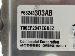 2018 Dodge Ram 1500 PCM Engine Control Computer ECU ECM PCU OEM P/N:P68361546AC Fits Fits 2016 2017 2019 2020 OEM Used Auto Parts