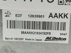 2010-2011 Chevrolet Impala PCM Engine Control Computer ECU ECM PCU OEM P/N:12635901 Fits Fits 2007 2008 2009 2010 2011 2012 OEM Used Auto Parts