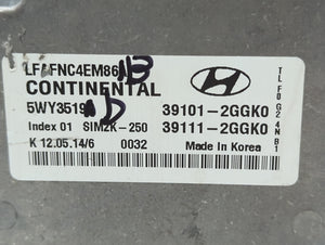 2015-2017 Hyundai Sonata PCM Engine Control Computer ECU ECM PCU OEM P/N:39111-2GGK0 39101-2GGK0 Fits Fits 2015 2016 2017 OEM Used Auto Parts