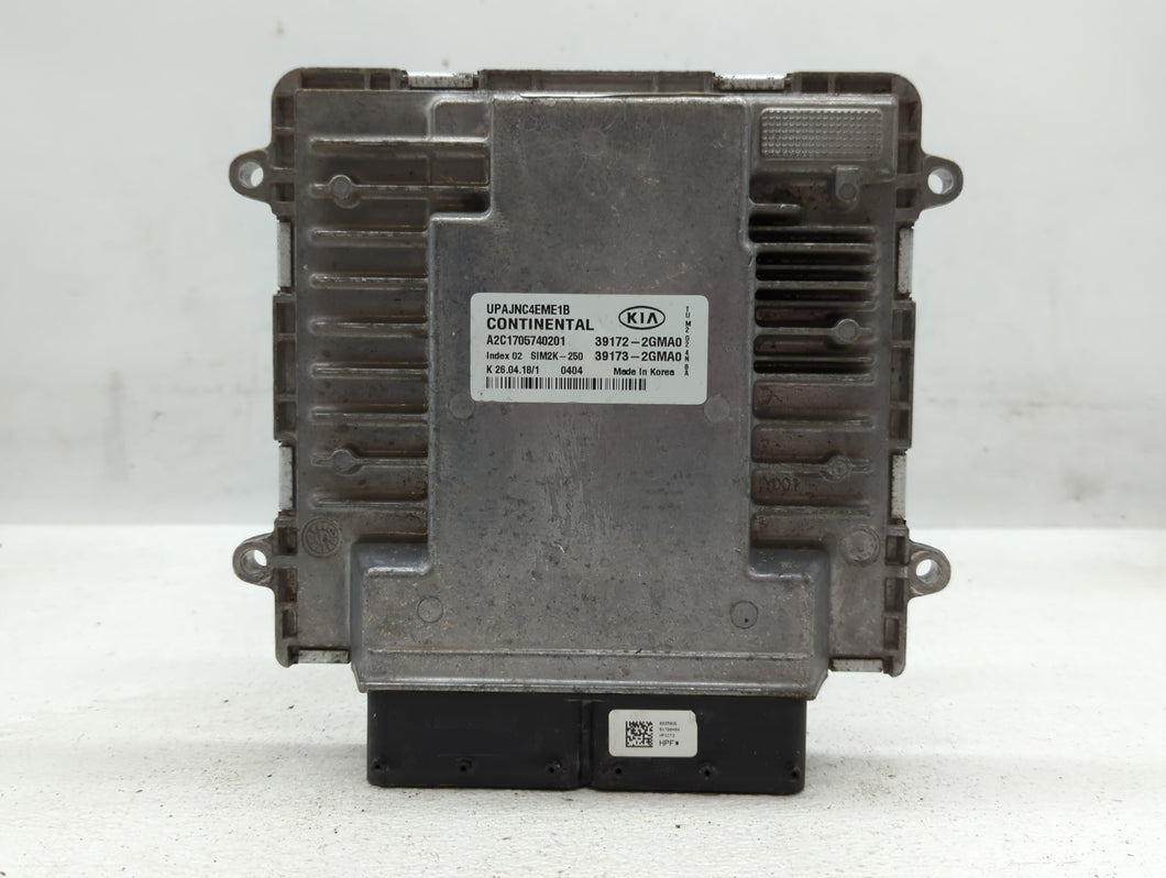 2019-2020 Kia Sorento PCM Engine Control Computer ECU ECM PCU OEM P/N:39172-2GMA0 Fits Fits 2019 2020 OEM Used Auto Parts